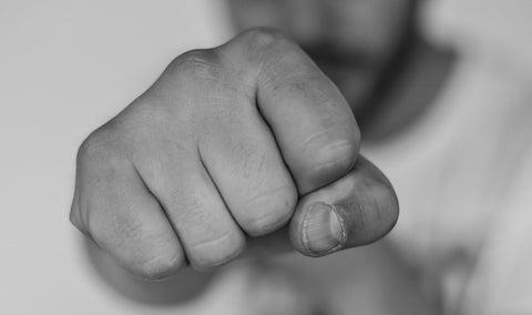 human fist grip